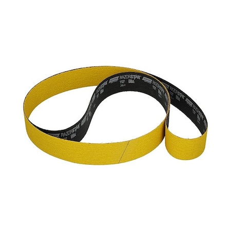Norton Sanding Belt, Grit 36,132" L, Yellow 66623391091