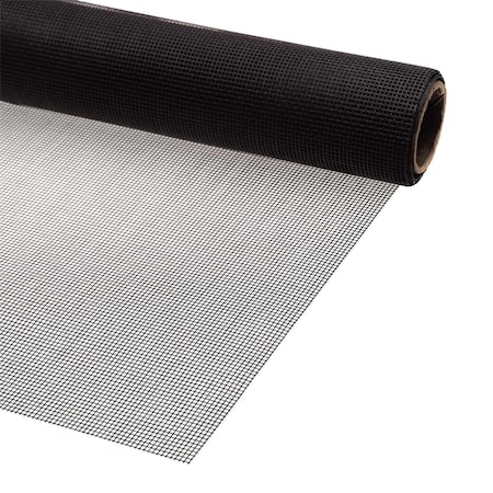 Prime-Line Screen Mesh Roll Standard Duty 48 x 84 in., Charcoal (1 Roll) P 88145