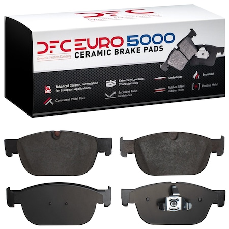 Dfc 5000 Euro Ceramic Disc Brake Pad Set, 1600-1865-00