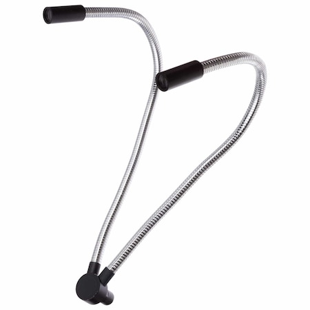 Amscope Dual Gooseneck Fiber Optic Attachment For Microscope Illuminators FB-YL
