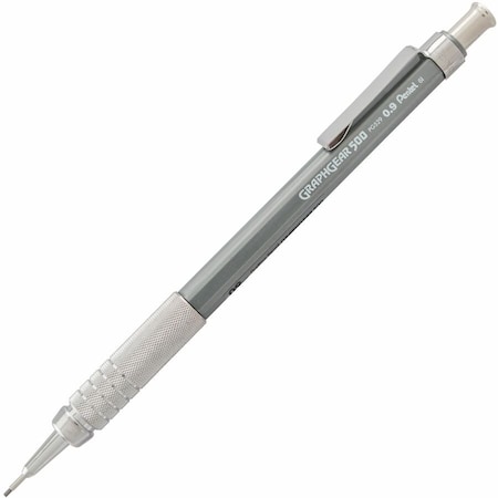 Pentel Of America PG529N GraphGear 500 Mechanical Drafting Pencil .9mm Gray PG529N