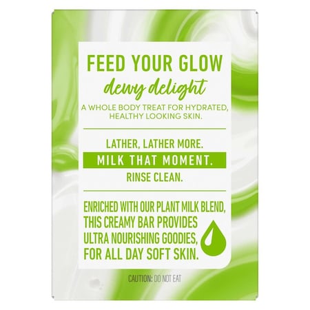 Dove Almond Milk and Green Apple Plant Milk Cleansing Bar Soap, 5 Ounce, 72PK 64785046