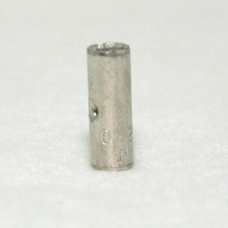 Hillsdale Terminal Butt Splice Wire Connector, 10 AWG Max, None Insulation, 1000 PK 10310HT