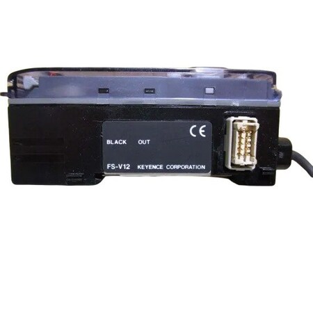 Keyence Fiber Sensor Amplifier, Cable Type, Expansion Unit, NPN FS-V12