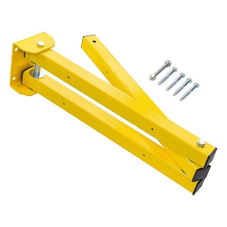 Dayton MountingBracket, Yellow, Steel, 40-1/16inL 855DZ5