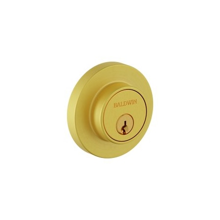 Baldwin Proximity Deadbolts Single Cylinder Lifetime Satin Brass 8244LL044BT