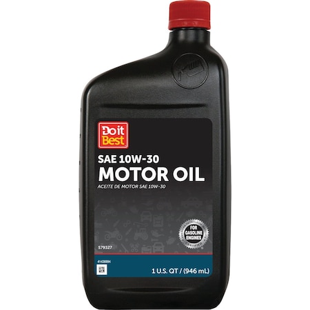 Do It Best 10W-30 Synthetic Blend Motor Oil Quart DB13CQT