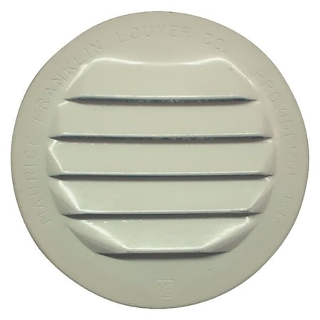 Maurice Franklin Screen Louver 1.5In Wht Rd Alu RLW-100 1.5"