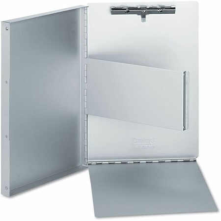 Universal One Aluminum Document Box, 2/5" Capacity, Holds 8-1/2w x 11h, Silver UNV40300***