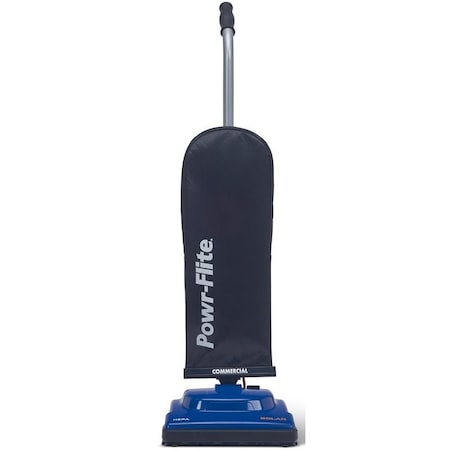 Powr-Flite Solar Upright Vacuum, 115 cfm Air, 79 dBA, HEPA Filter, 120 V, 35 ft L Cord PV030-W12-U