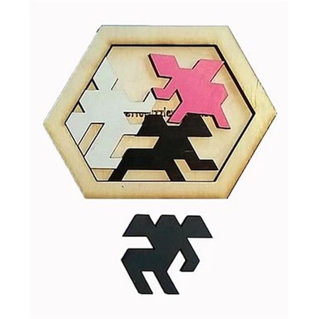 Palmetto Puzzle Works Difficulty Easy Level Entangled Elephants Puzzle EE