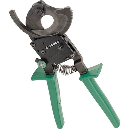 Greenlee 10-1/2" Ratchet Action Cable Cutter, Center Cut 759