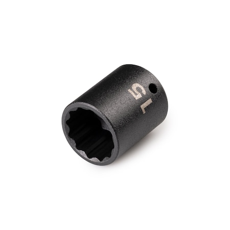 1/4'' Drive x 15 mm 12-Point Impact Socket
