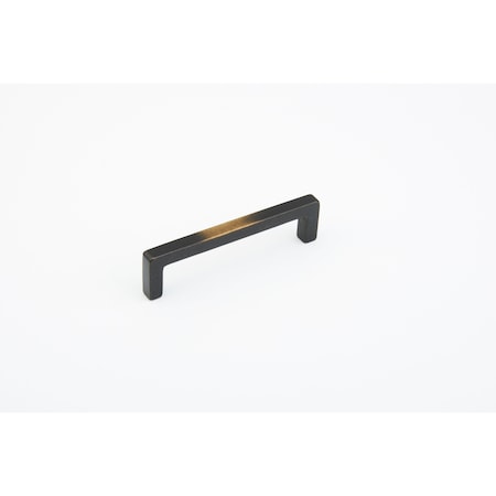 Schaub 4in Center to Center Vinci Cabinet Pull Antique Bronze Finish 788-4-AZ