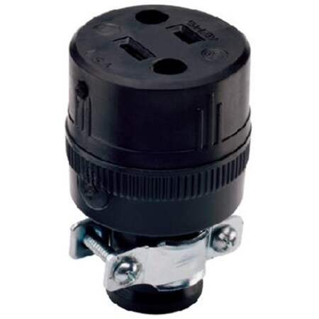 Nextgen 224CC10 Residential Heavy Duty Rubber Construction Connector, 15A, Black NE569179