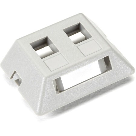 Black Box Gigabase2 Modular Furniture Faceplate, 2 WPT461-MF