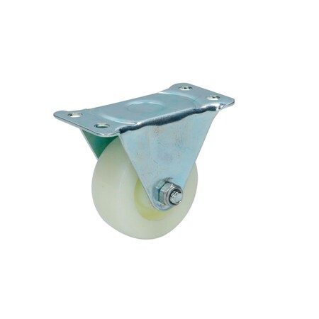 Surtek White Polyurethane Fixed Caster 2-1/2in RN6F