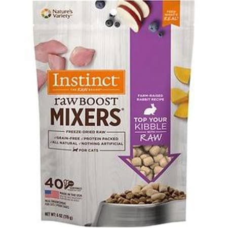 Natures Variety PHI-699576 6 oz Raw Boost Mixers Rabbit PHI_699576