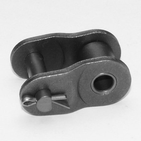 Senqcia 140HOL Heavy Series Single Strand Cottd Off Link, 140H chain, 1.75P, 2.43 OAW, .5 Pin S-140HOL