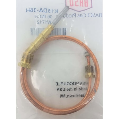 Baso Standard Thermocouple 36 In K15DA-36H