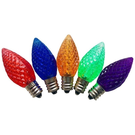 Santas Forest Bulb, Candelabra Lamp Base, LED Lamp, Crystal Multi Light 24770