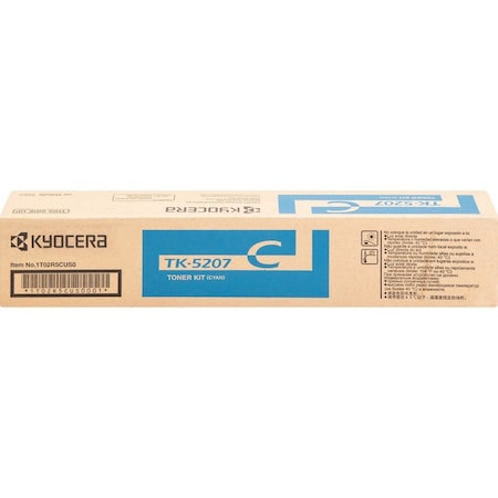 Kyocera Cyan Toner Cartridge 12K YLD1T02R5CUS0 TK5207C