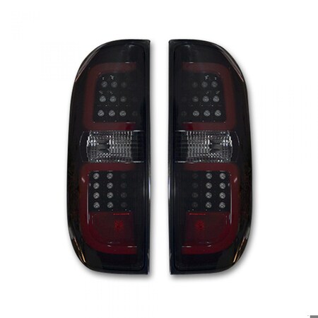 Recon 14-C TUNDRA LED TAILLIGHTS-SMOKED LENS DRIVER/PASSENGER 264288BK