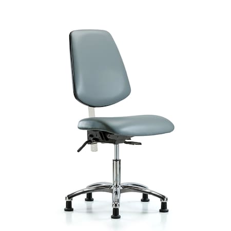 Blue Ridge Ergonomics Vinyl Clean Room Chair BR-NCR-VDHCH-MB-CR-T0-A0-RG-8822