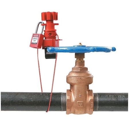 Brady Lockout Valve Base, Fits Handle Size 1 50924