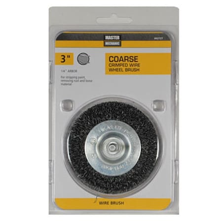 Disston 3 in. Master Mechanic Coarse Wire Wheel 842727