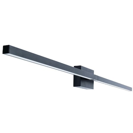Westgate ROTATABLE SLIM VANITY 48in 40W 5CCT 2800LM C90 DIM, BLACK, 27K/30K/35K/40K/50K, Matt Black LVS-48-MCT5-BK