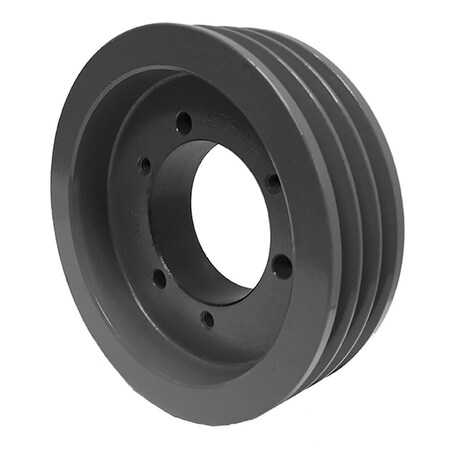 B&B Manufacturing Bushing 3 Groove V-Belt Pulley 2.65 inch OD 33V265JA