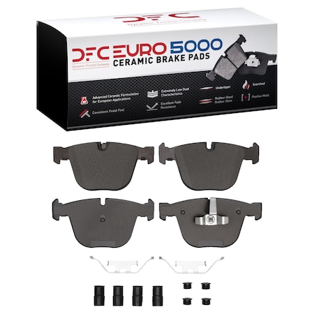 Dfc 5000 Euro Ceramic Disc Brake Pad Set,  1600-0919-11