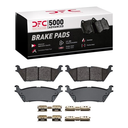 Dfc 5000 Advanced Disc Brake Pad Set,  1551-1790-01