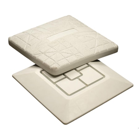 Perfectpitch Breakaway Base Set, White - Set of 3 PE2827579