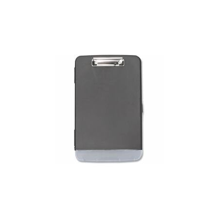 Universal Storage Clipboard w/Pen Compartment, 1/2" Capacity, 8 1/2 x 11, Black UNV40319