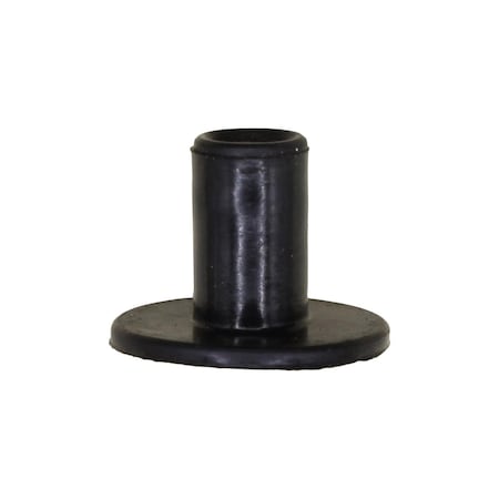 Auveco Rubber Nut #8-32 Threads.750 Head Diameter, 25PK 13005