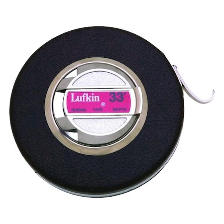 Crescent Lufkin Steel Tape, 50 ft, Challenge, Tree 263PN