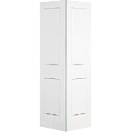Darpet Carrara Interior Door (2 Square Panel) Bifold, 28" x 80" x 1-3/8" thick CARRBIF6824HC138