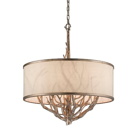 Troy Lighting Whitman 6 Light Chandelier 24.25 In. Vienna Bronze F4106-VZ