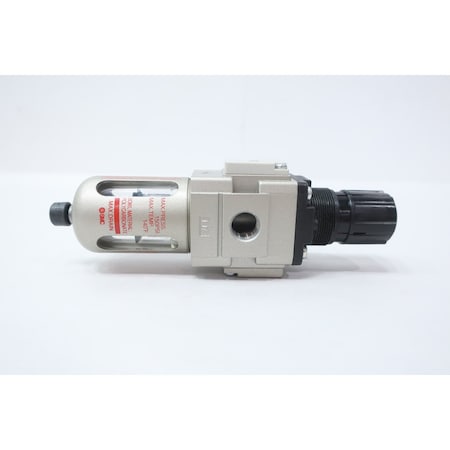 Smc PNEUMATIC FILTER-REGULATOR 1/4IN NPT 150PSI 7-60PSI AW20-N02-CZ-X406