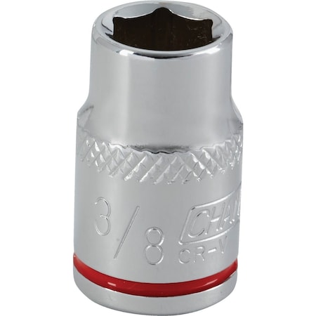 Channellock 3/8'' Drive 3/8'' 6-Point Shallow Standard Socket 302661