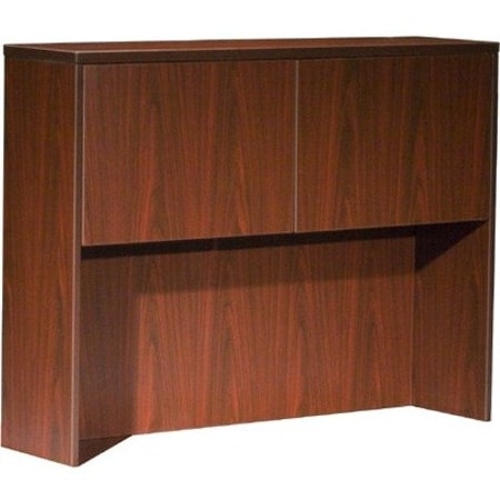 Boss Hutch With 2 Doors, Mahogany 48"x12"x36 N339-M