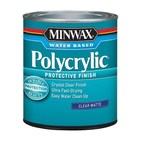 Minwax 622224444 Polycrylic Protective Finish 1 qt., 4PK 1618412