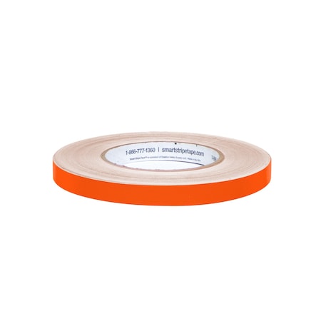 Smart Stripe Smart Stripe Vinyl Tape - Orange, 0.5in x 130ft SS0506
