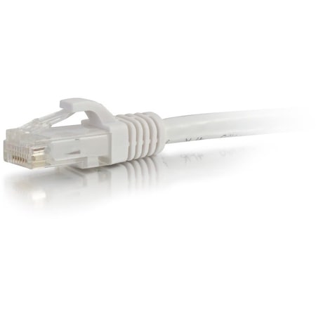 C2G 7FT CAT6A SNAGLESS UNSHIELDED UTP NETWORK PATCH ETHERNET CABLE-WHITE - 7 F 50766