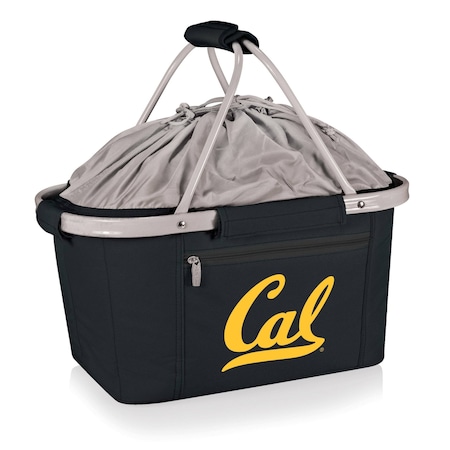 Picnic Time Family Of Brands NCAA Cal Bears Metro Shopping Basket - Insulated Picnic Basket 645-00-175-074-0