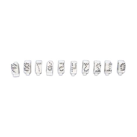 Jorgensen Laboratories Tattoo Digits 0-9, 5/16" J0641SN
