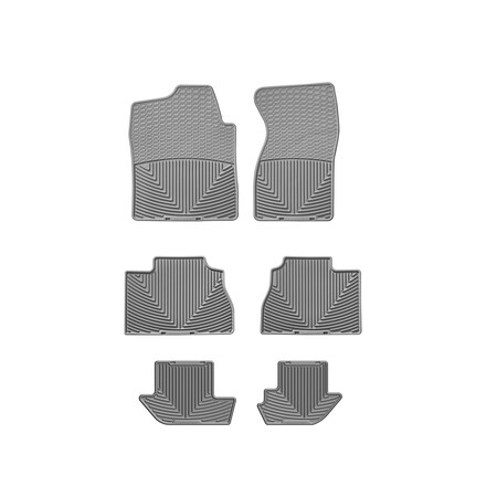 Weathertech Grey, Front, Rear, and Rear All Weather Floor Mats W26GR-W70GR-W288GR