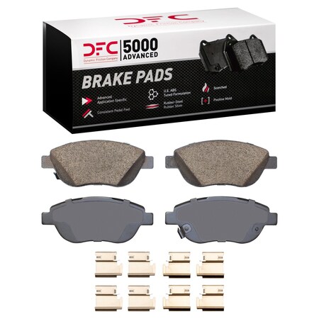 Dfc 5000 Advanced Disc Brake Pad Set,  1551-1778-01